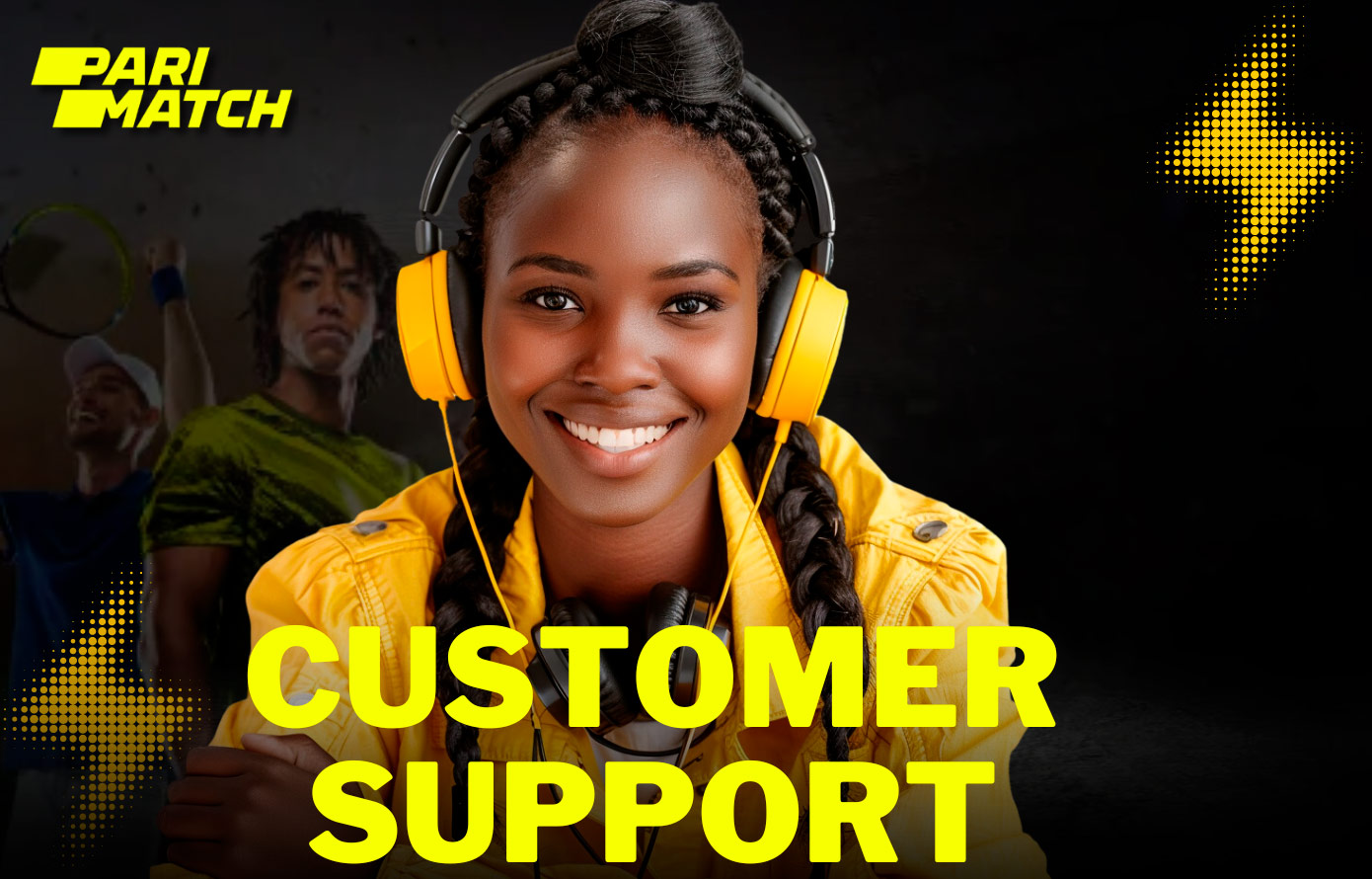 Parimatch offers customer support