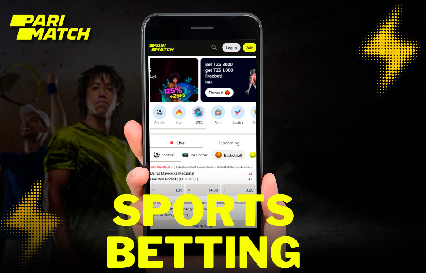 Parimatch APK to bet on your favorite sports